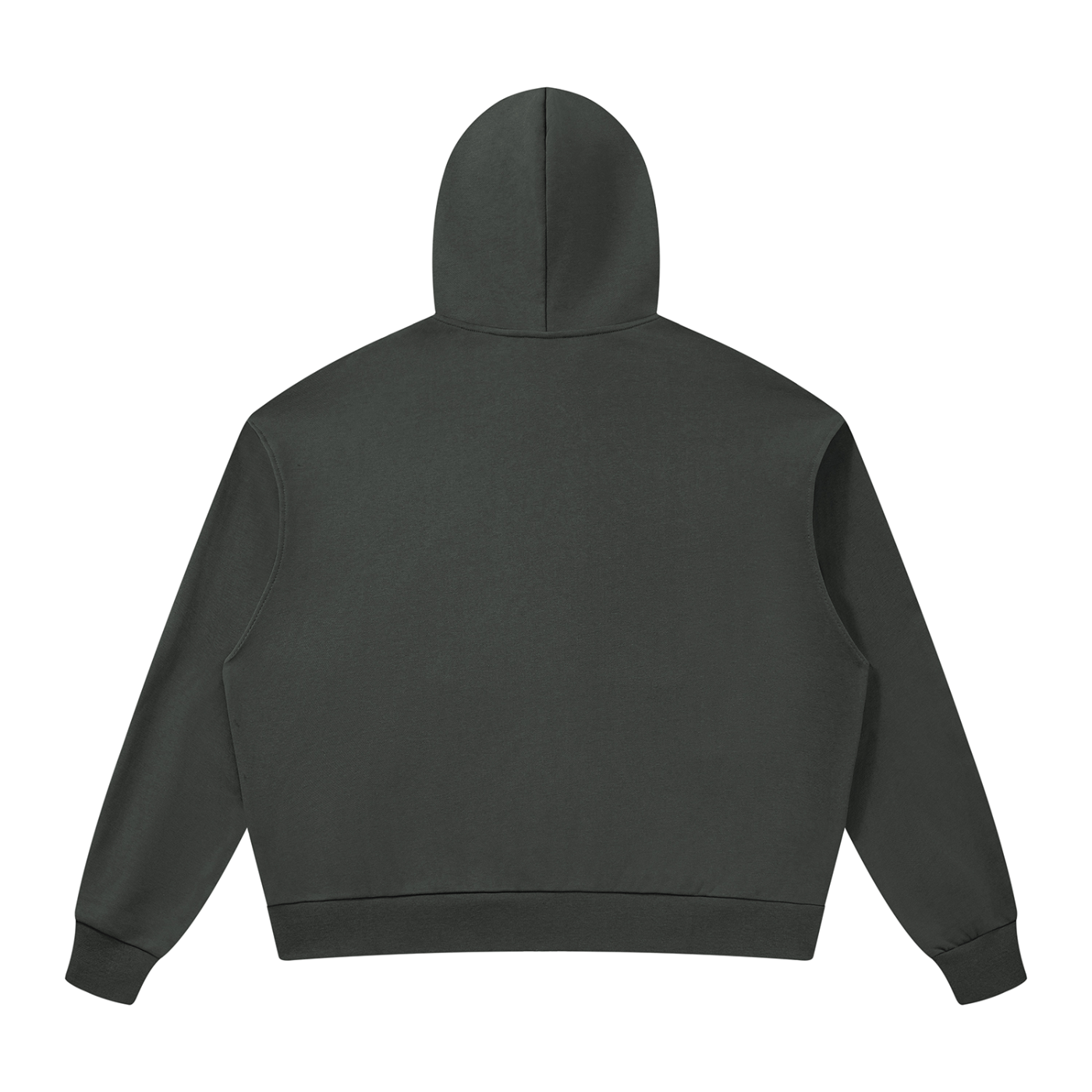 Drop Shoulder Full Zip Hoodie