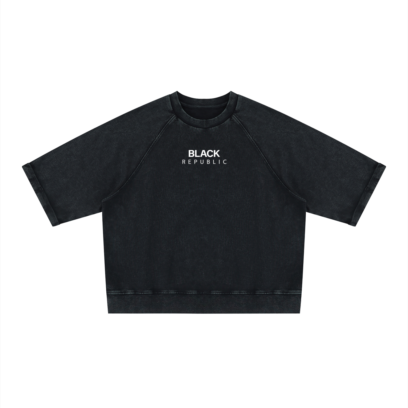 Vintage Short Sleeve Sweatshirt