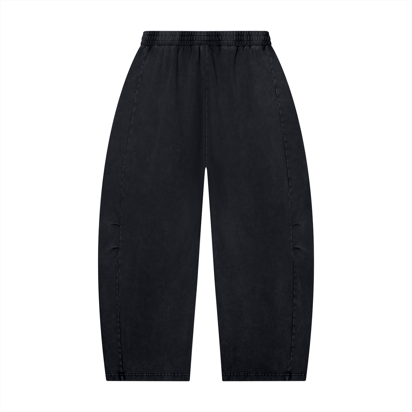 Mineral Wash Barrel Leg Pants