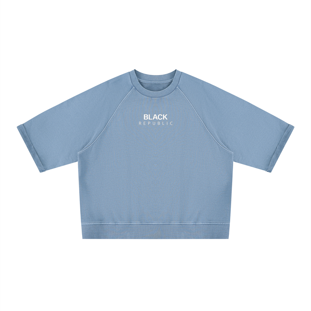 Vintage Short Sleeve Sweatshirt