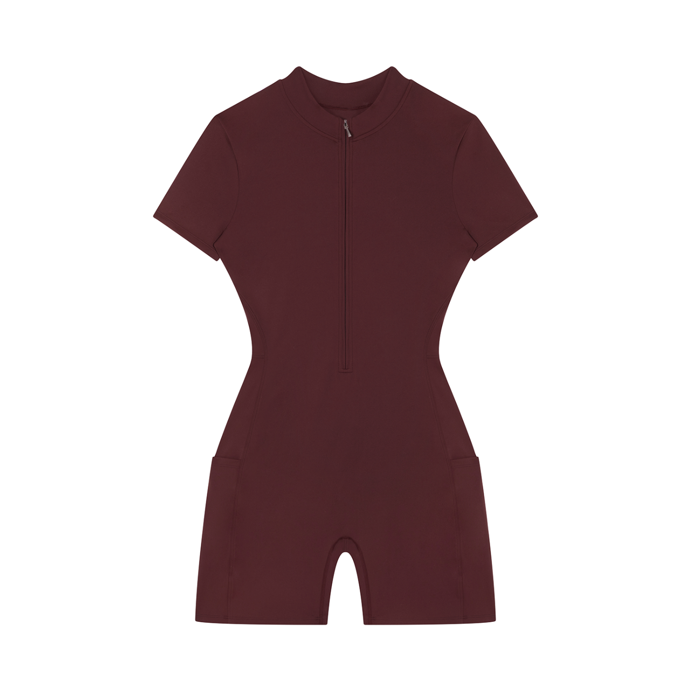 1804 Women's Quarter-Zip Short Sleeve Romper