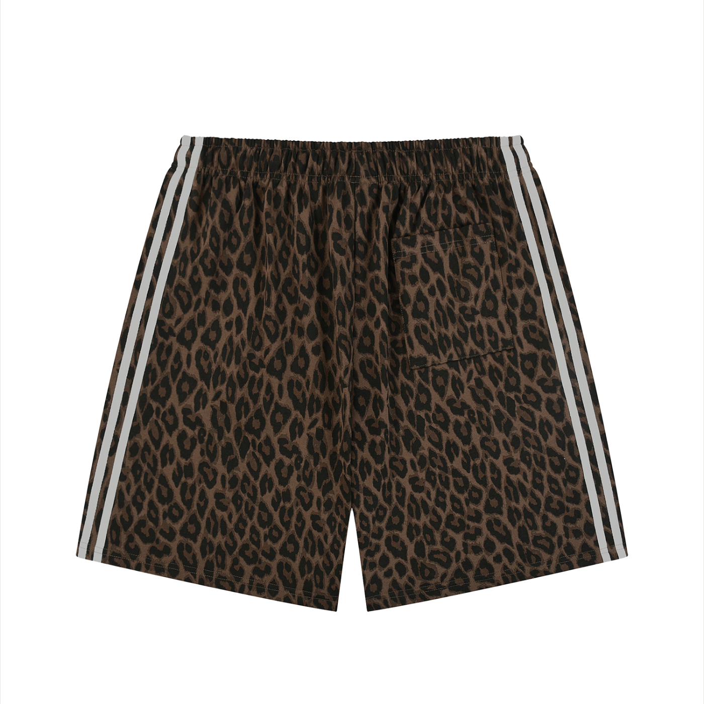 Heavyweight Leopard Drawstring Shorts
