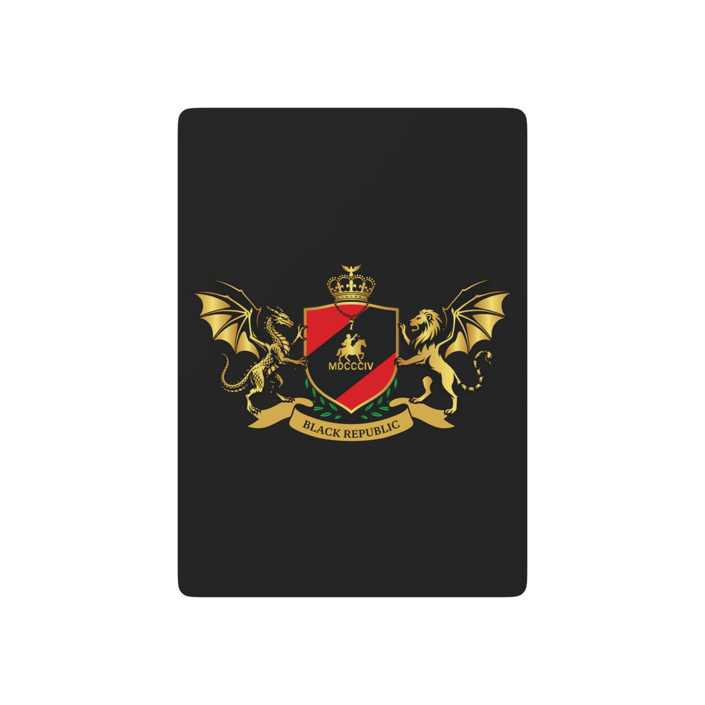 Black Republic Luxury Playing Cards