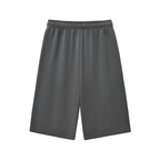 Drawstring Three-quarter Sweatpants