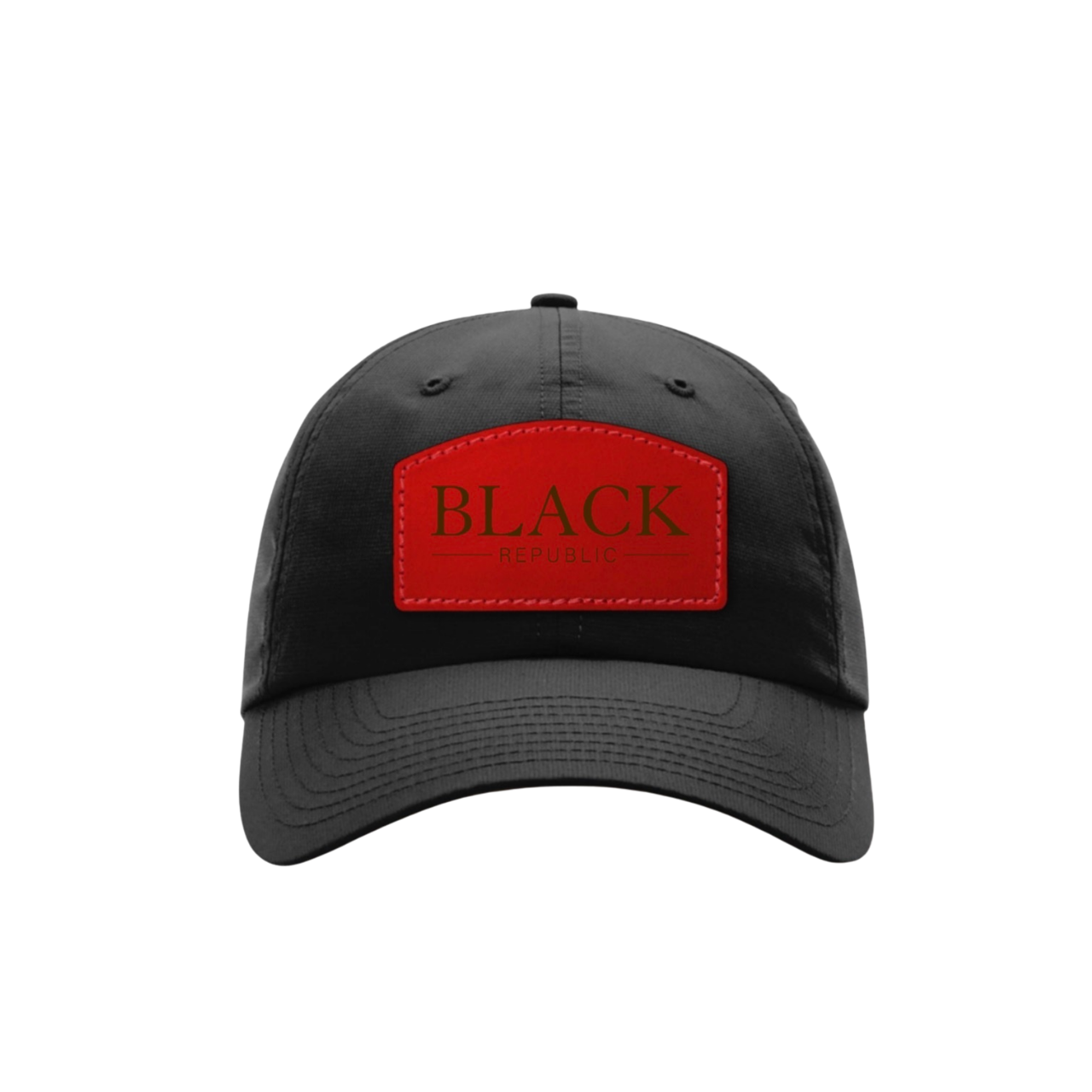 Black Republic Baseball Caps