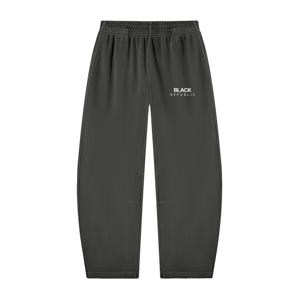 Vintage Washed Barrel Leg Sweatpants
