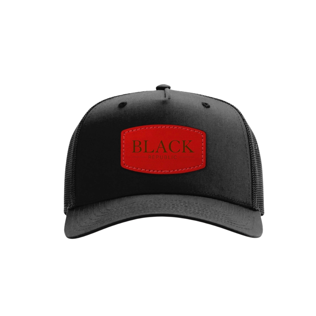 Black Republic Trucker Hats