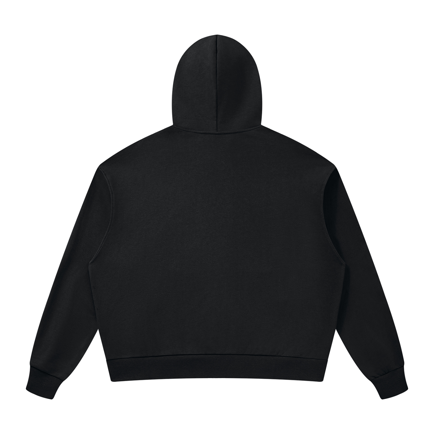Drop Shoulder Full Zip Hoodie