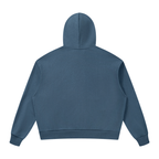 Drop Shoulder Full Zip Hoodie
