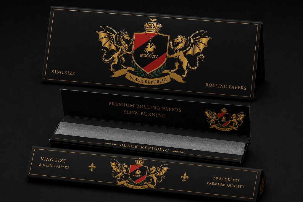 BLACK REPUBLIC Rolling Tray Bundle