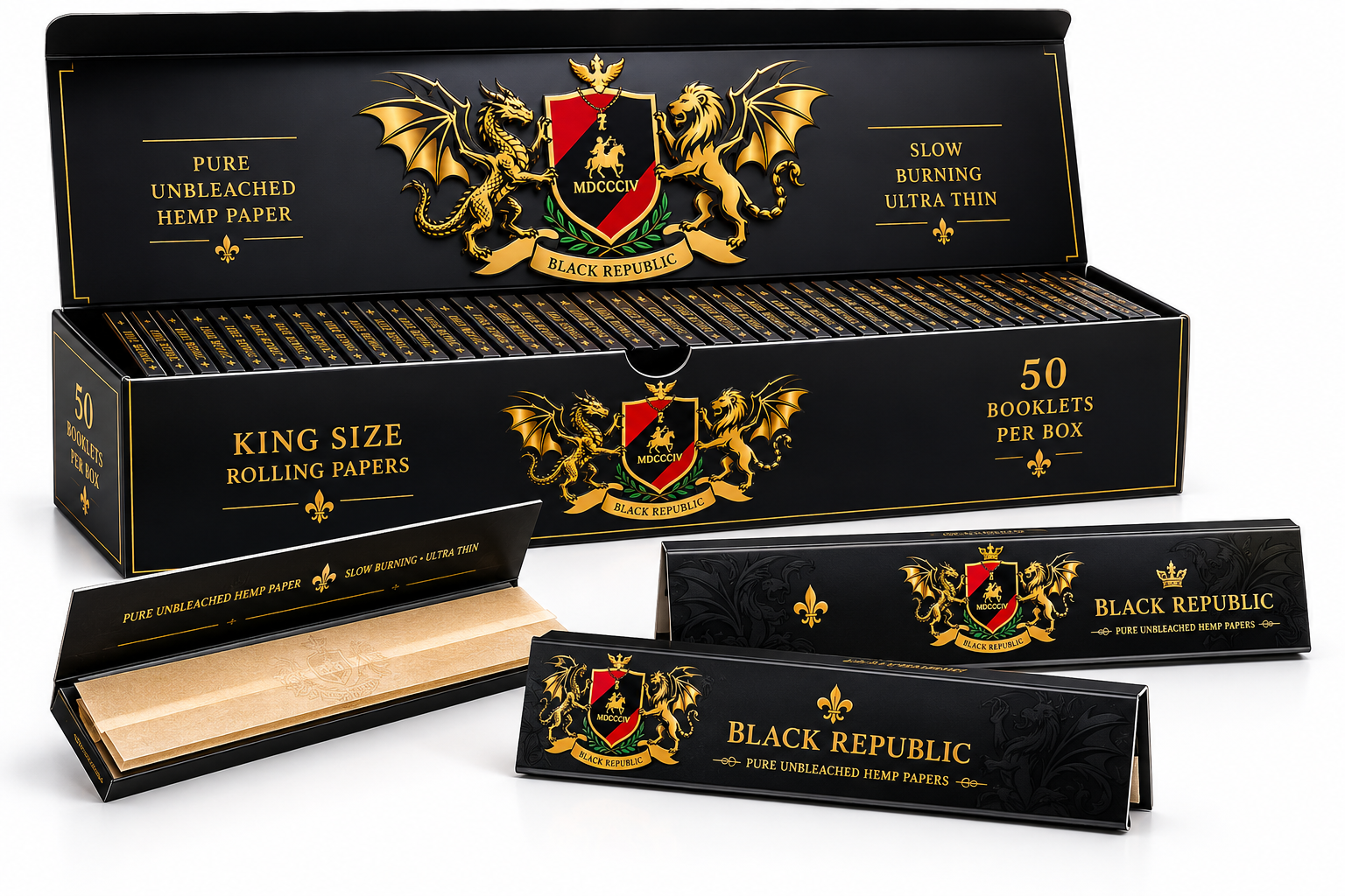 BLACK REPUBLIC Rolling Papers