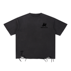 1804 Snow Washed Raw-Hem Tee