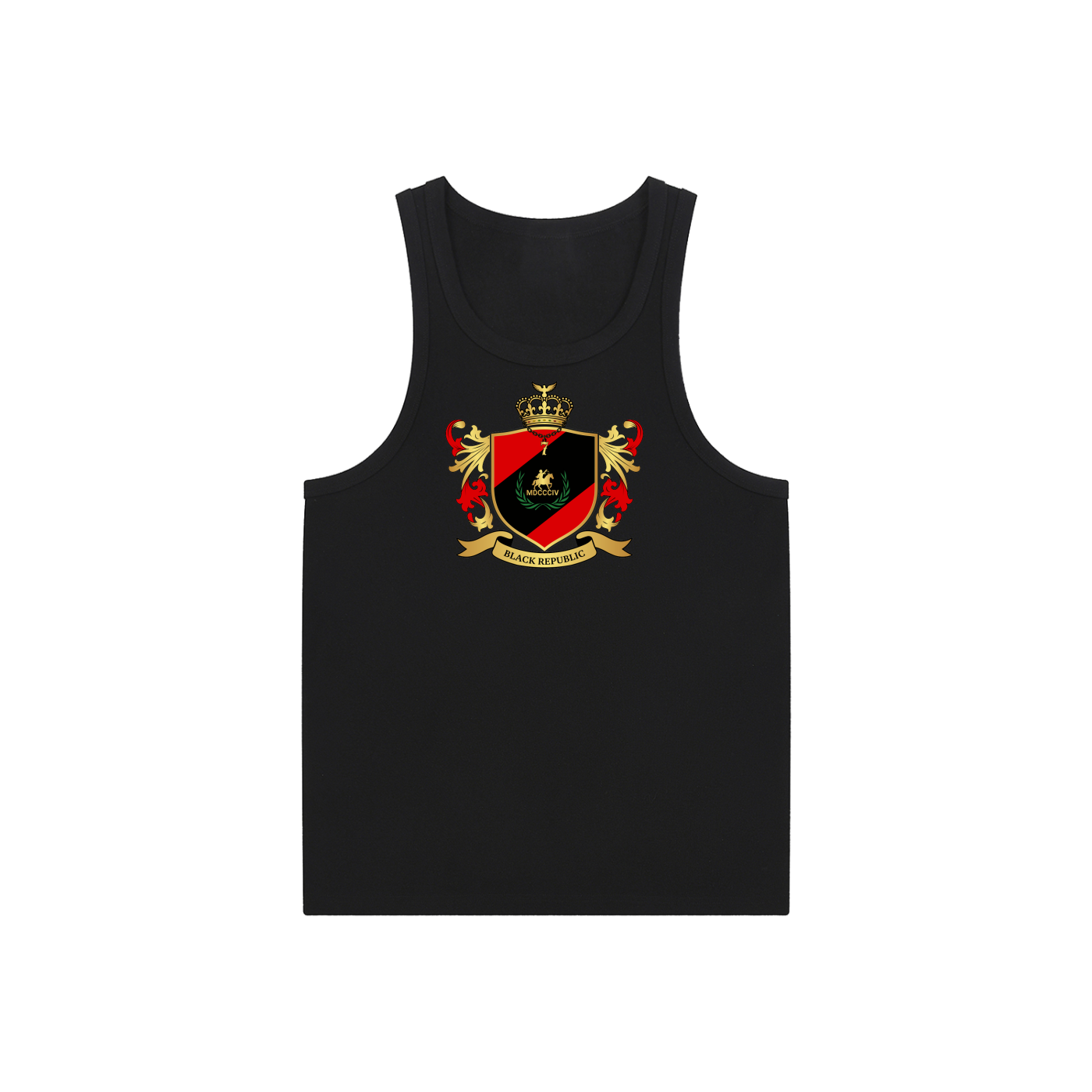 Black Republic Tank Top