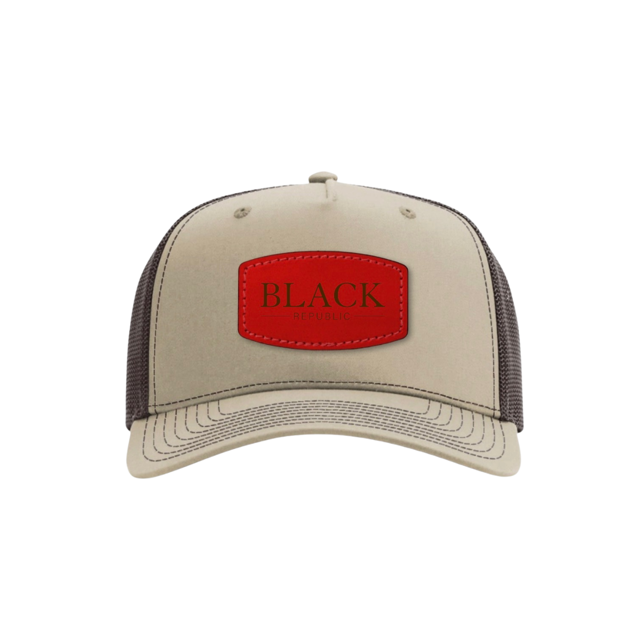 Black Republic Trucker Hats
