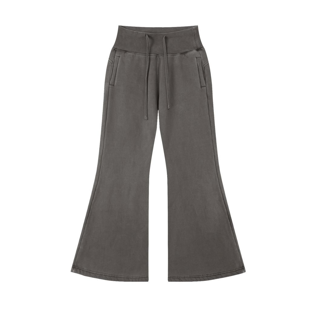 1804 Vintage Washed Flared Fleece Pants