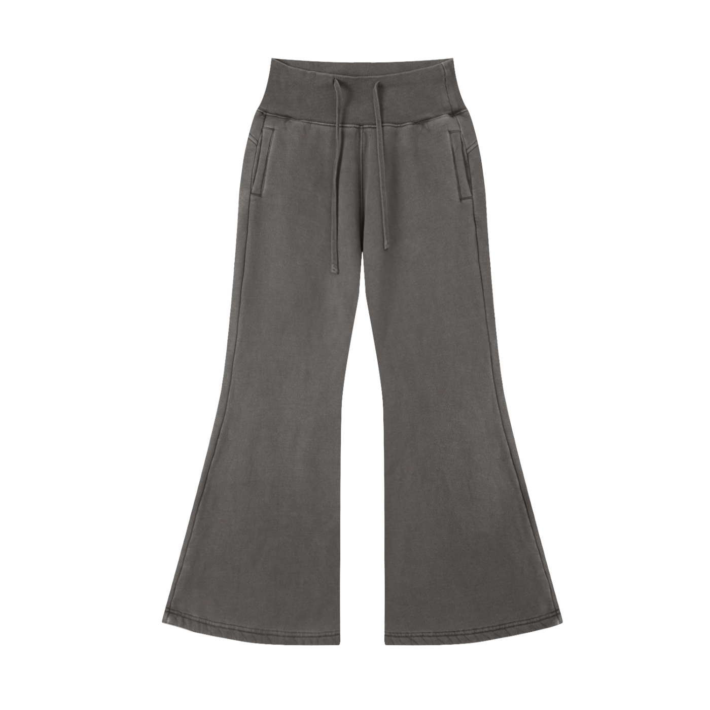 1804 Vintage Washed Flared Fleece Pants