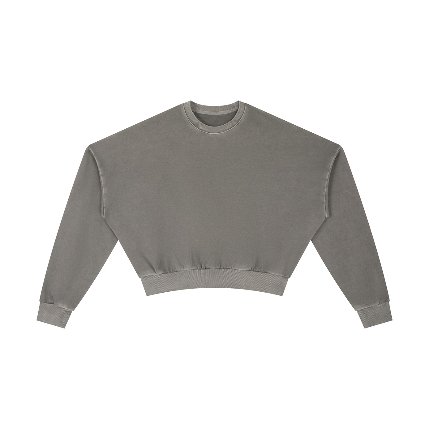 1804 Vintage Washed Cropped Sweatshirt