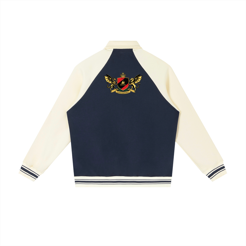 1804 Raglan Sleeve Baseball Jacket