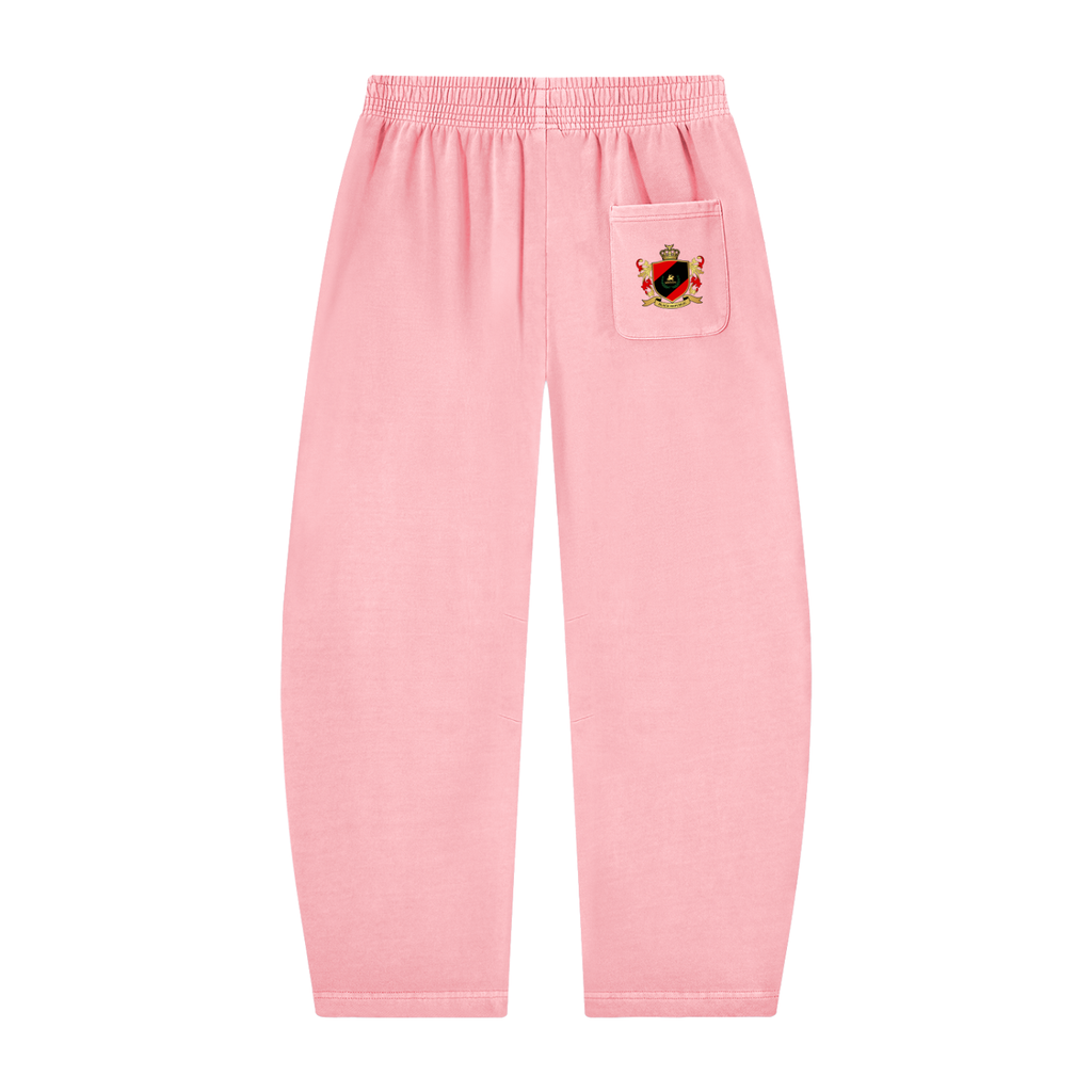 Vintage Washed Barrel Leg Sweatpants