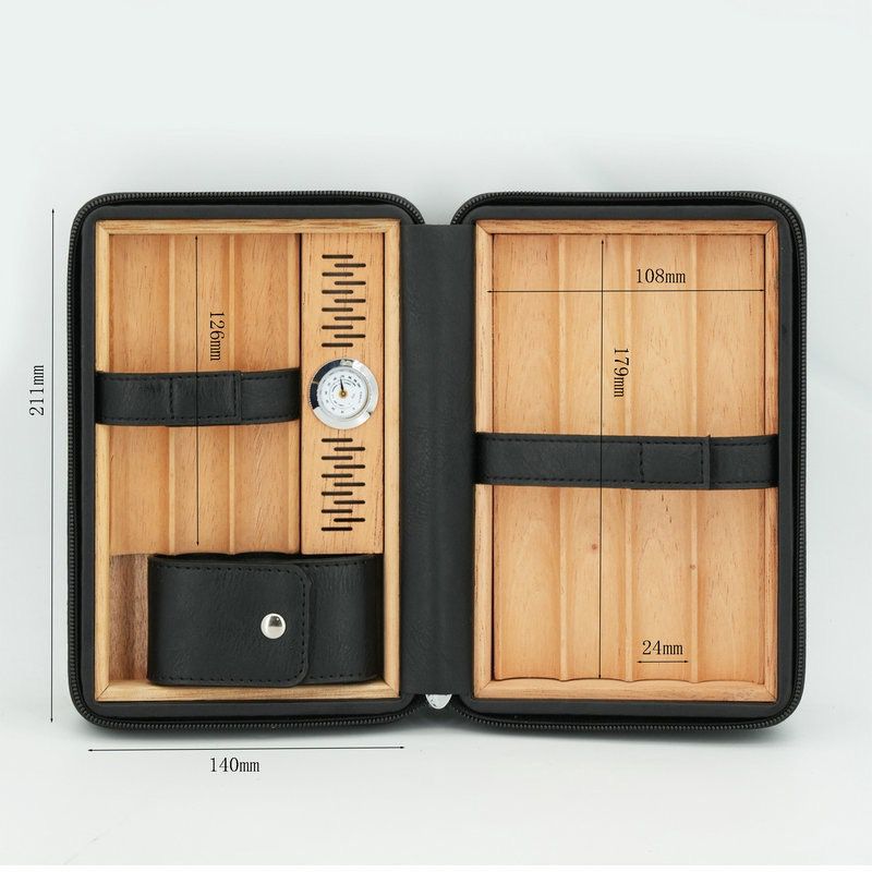 BLACK REPUBLIC Cigar Storage Case