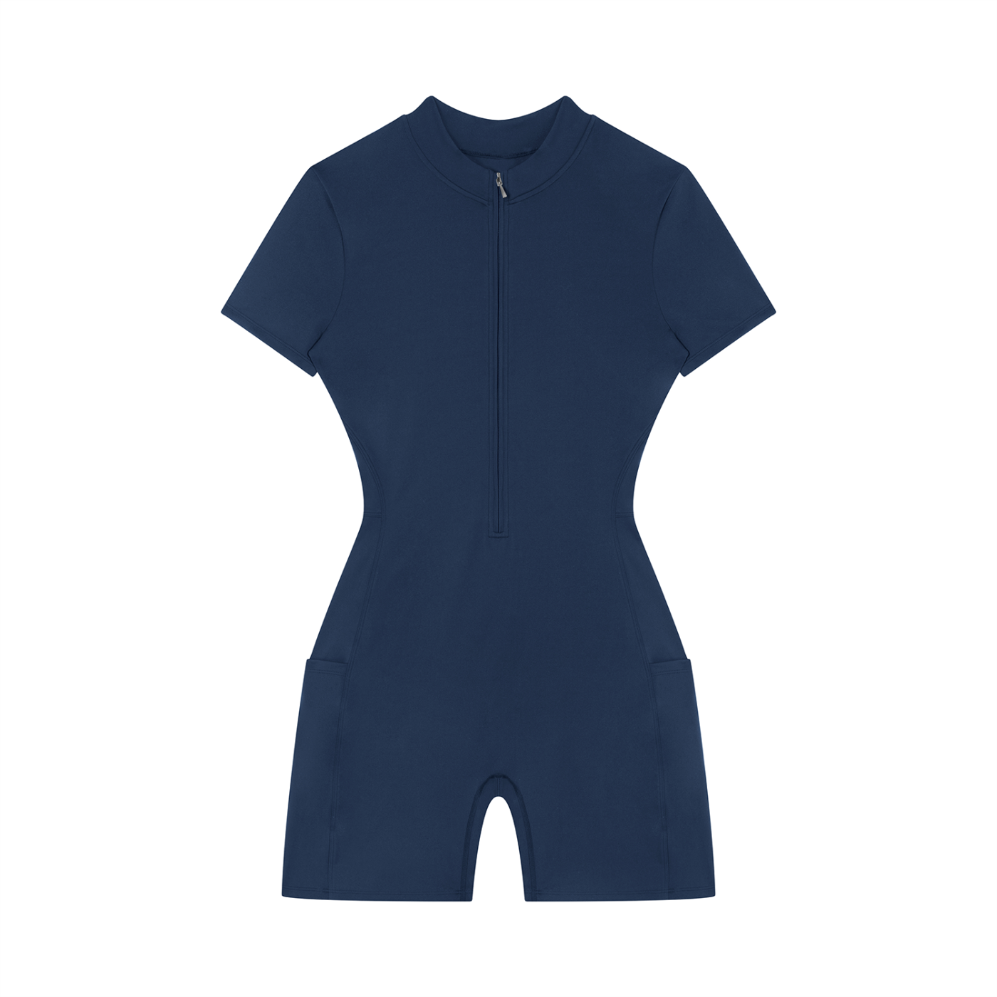 1804 Women's Quarter-Zip Short Sleeve Romper