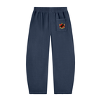 Vintage Washed Barrel Leg Sweatpants