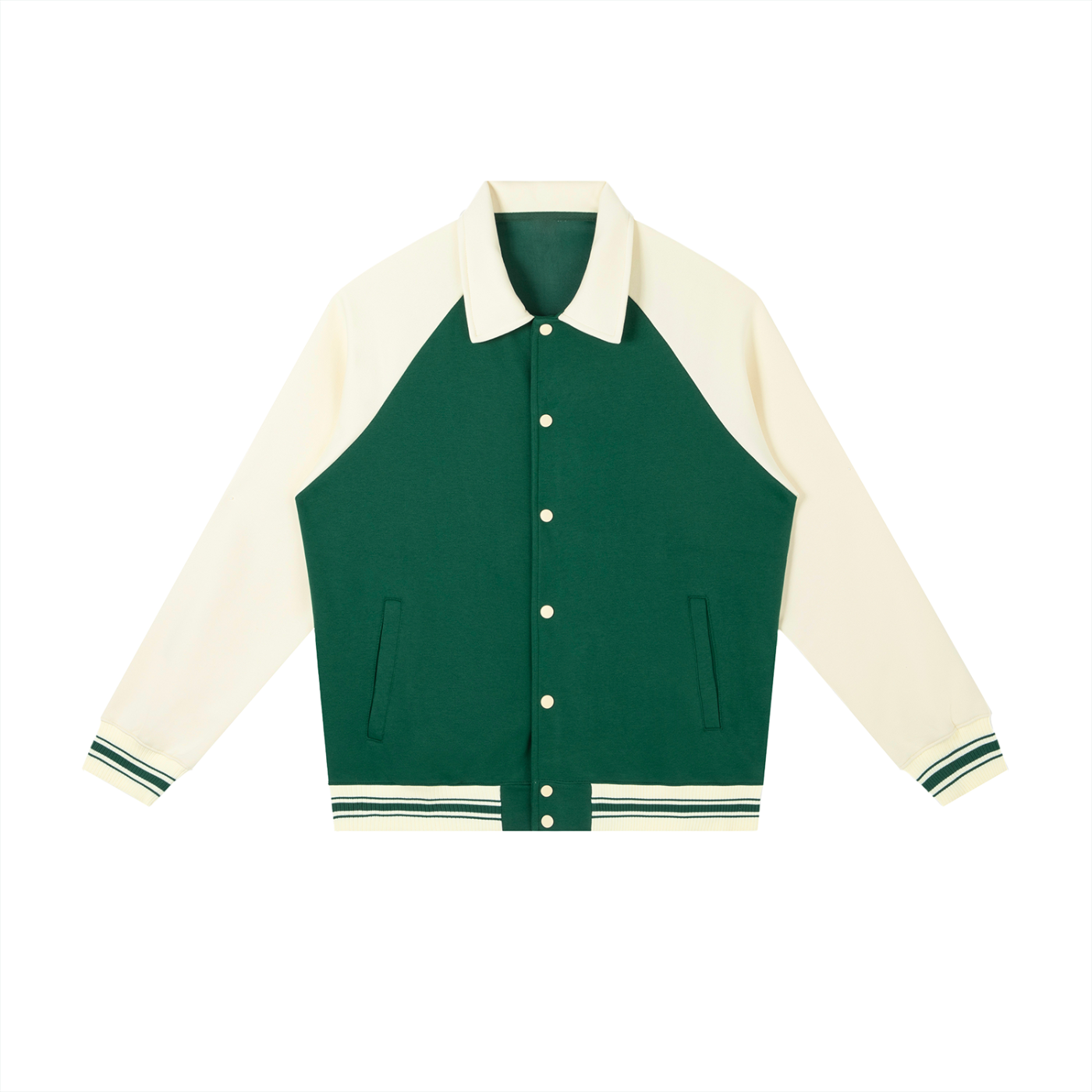 1804 Raglan Sleeve Baseball Jacket
