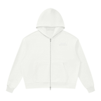 Drop Shoulder Full Zip Hoodie
