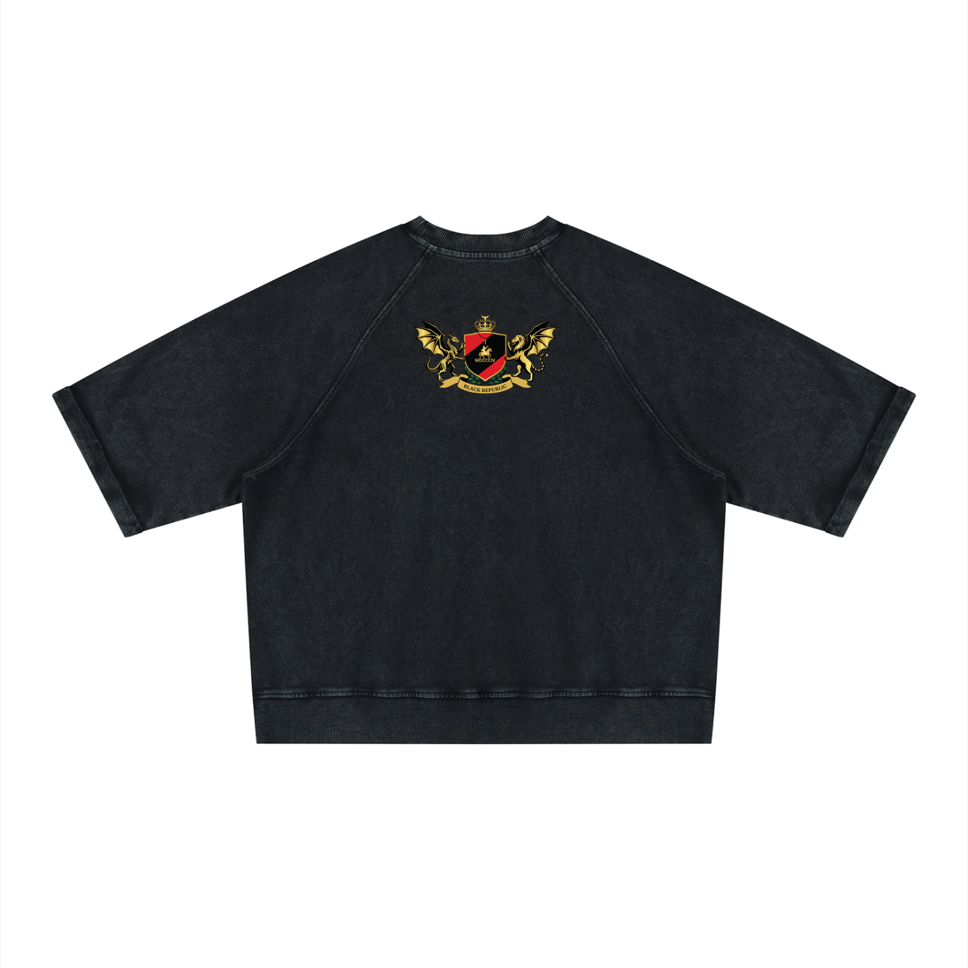 Vintage Short Sleeve Sweatshirt