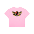 Women's Crewneck Crop Tee