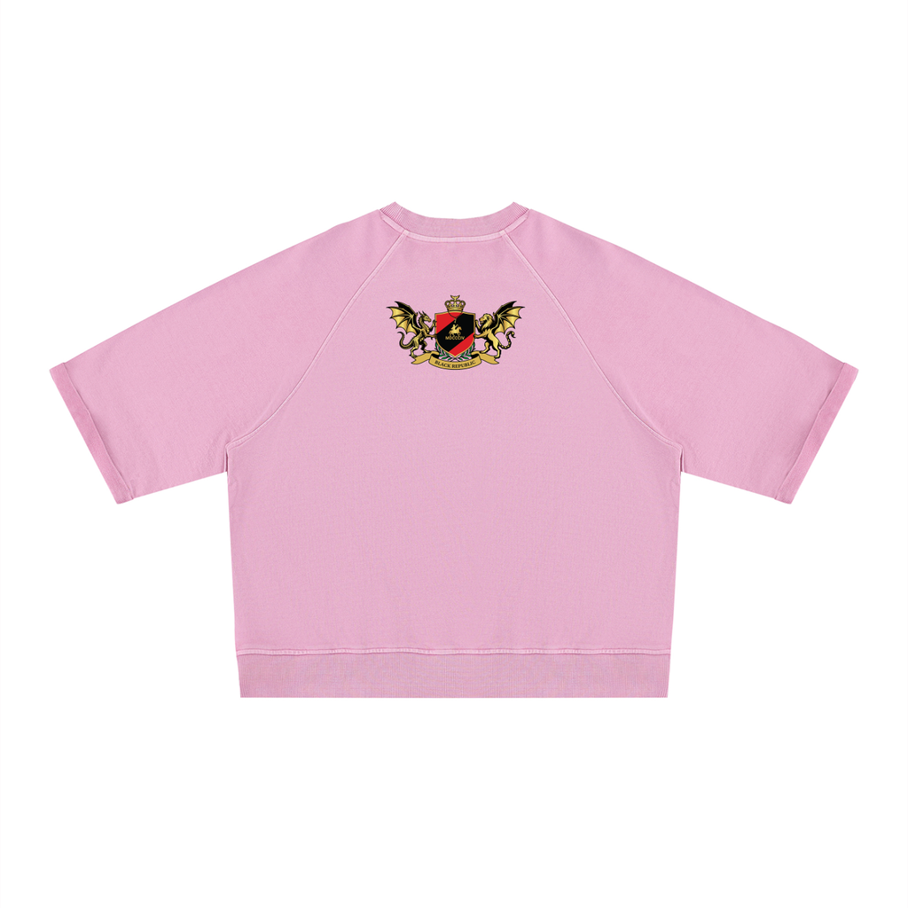 Vintage Short Sleeve Sweatshirt
