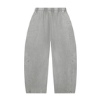 Mineral Wash Barrel Leg Pants