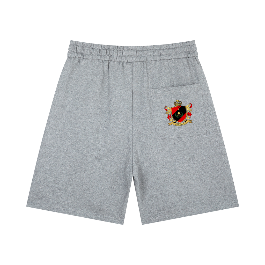 BLACK REPUBLIC Loose Fit Drawstring Shorts
