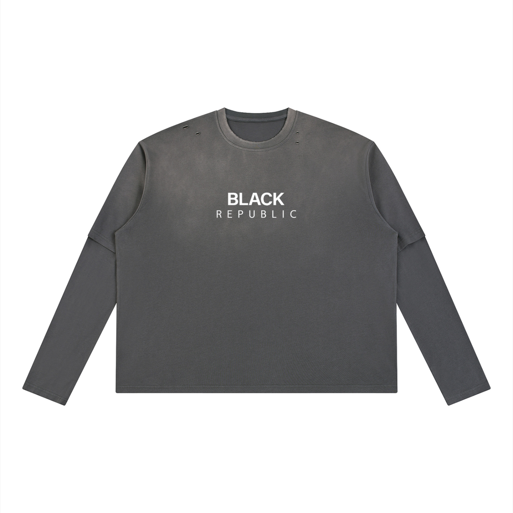 Vintage Wash Layered T-Shirt