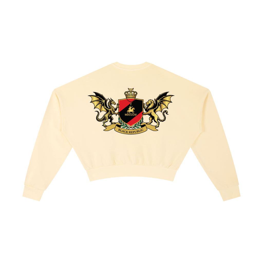 1804 Vintage Washed Cropped Sweatshirt