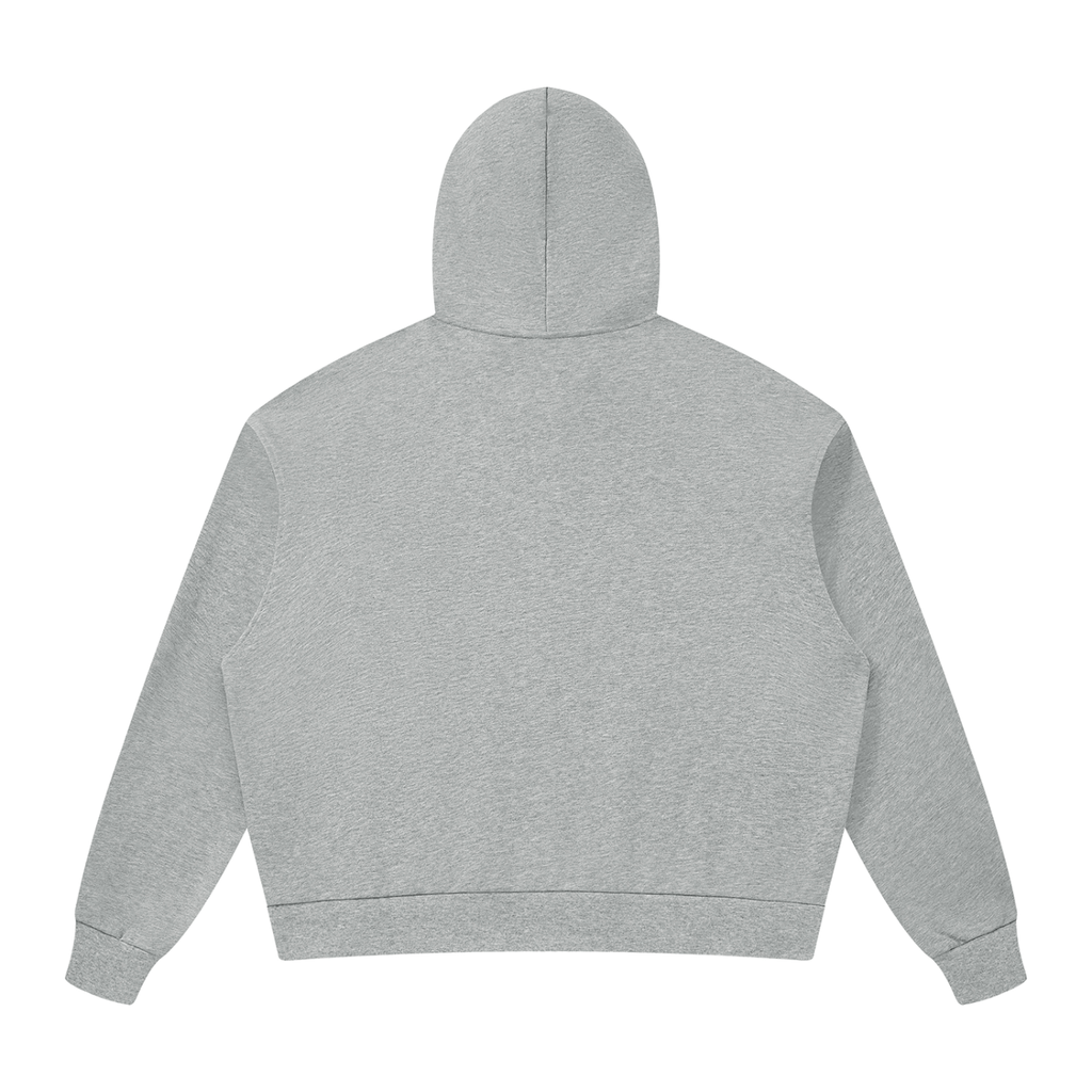 Drop Shoulder Full Zip Hoodie