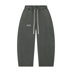 Mineral Wash Barrel Leg Pants