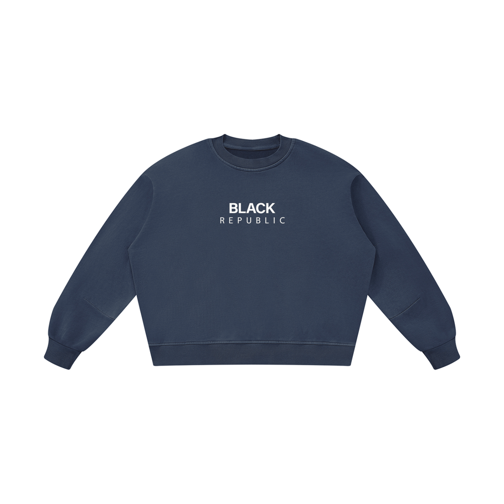 Boxy Vintage Washed Sweatshirt