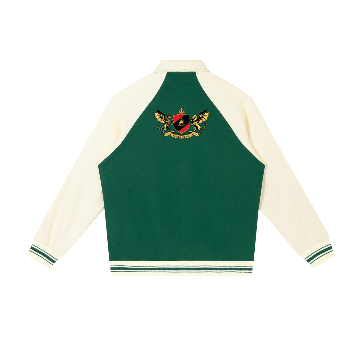 1804 Raglan Sleeve Baseball Jacket