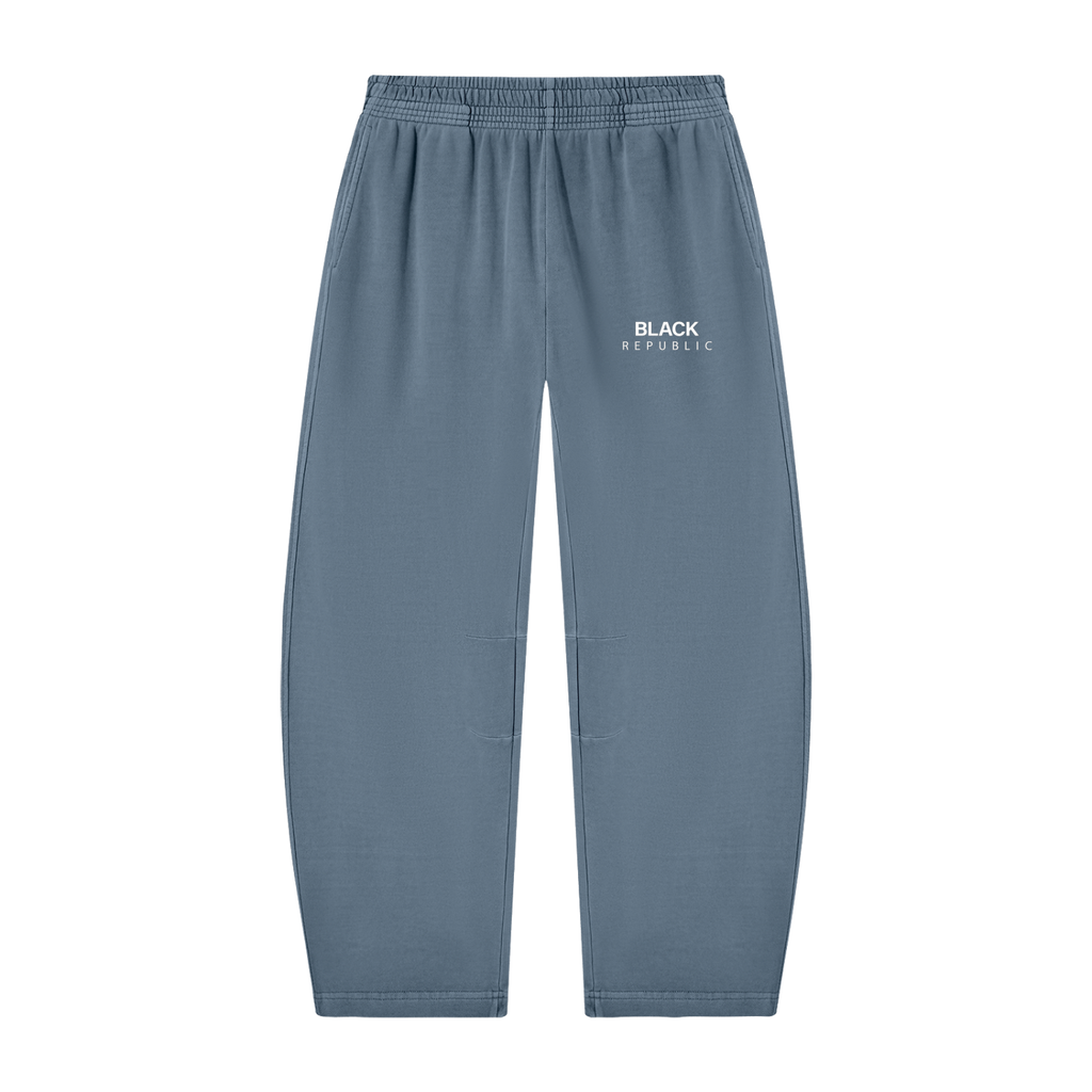 Vintage Washed Barrel Leg Sweatpants
