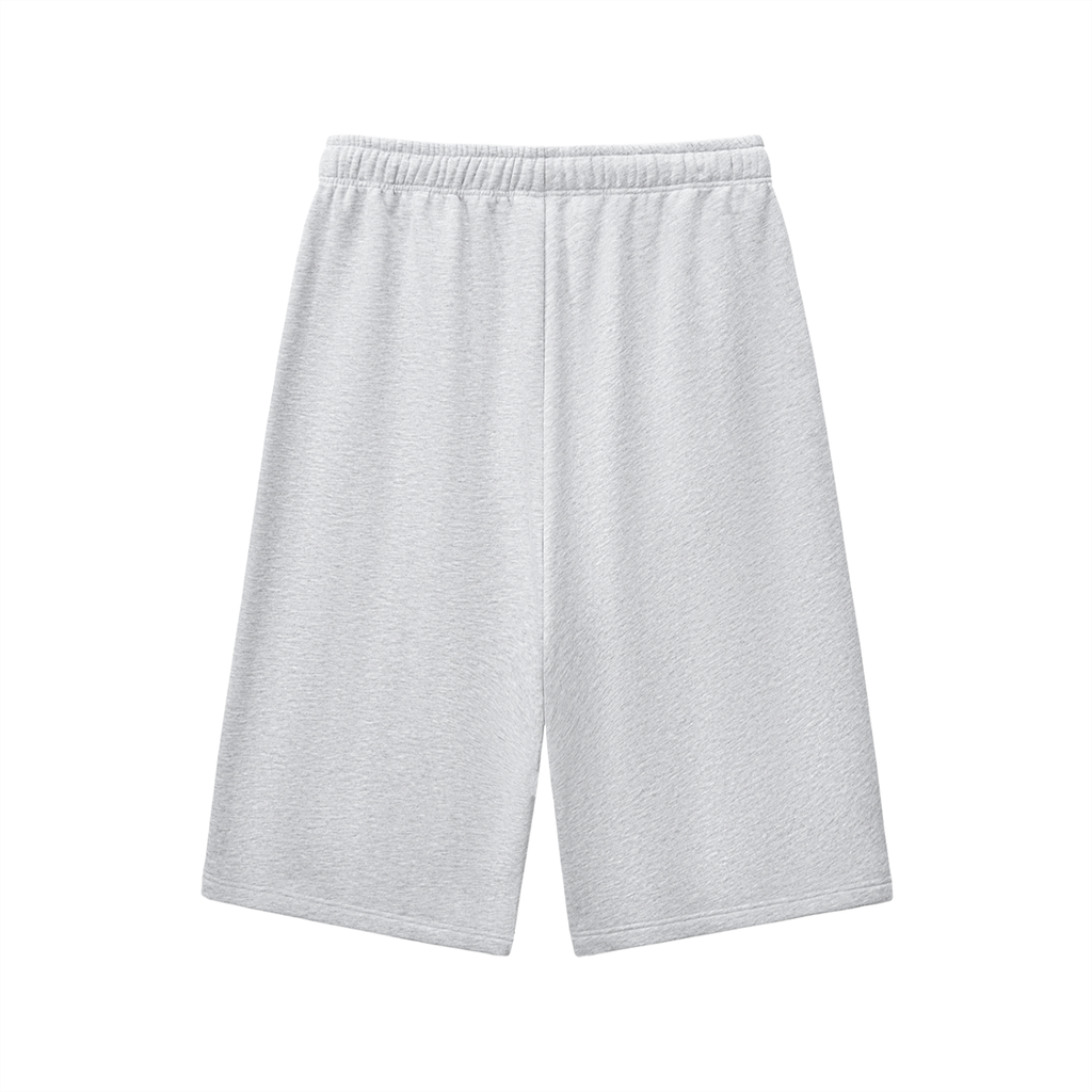 Drawstring Three-quarter Sweatpants