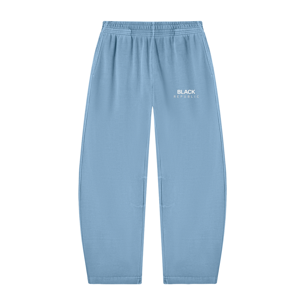 Vintage Washed Barrel Leg Sweatpants