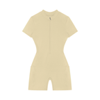 1804 Women's Quarter-Zip Short Sleeve Romper