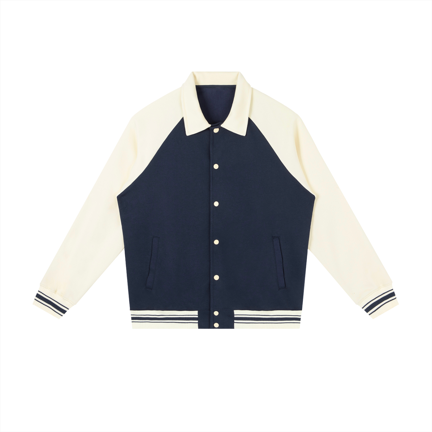 1804 Raglan Sleeve Baseball Jacket