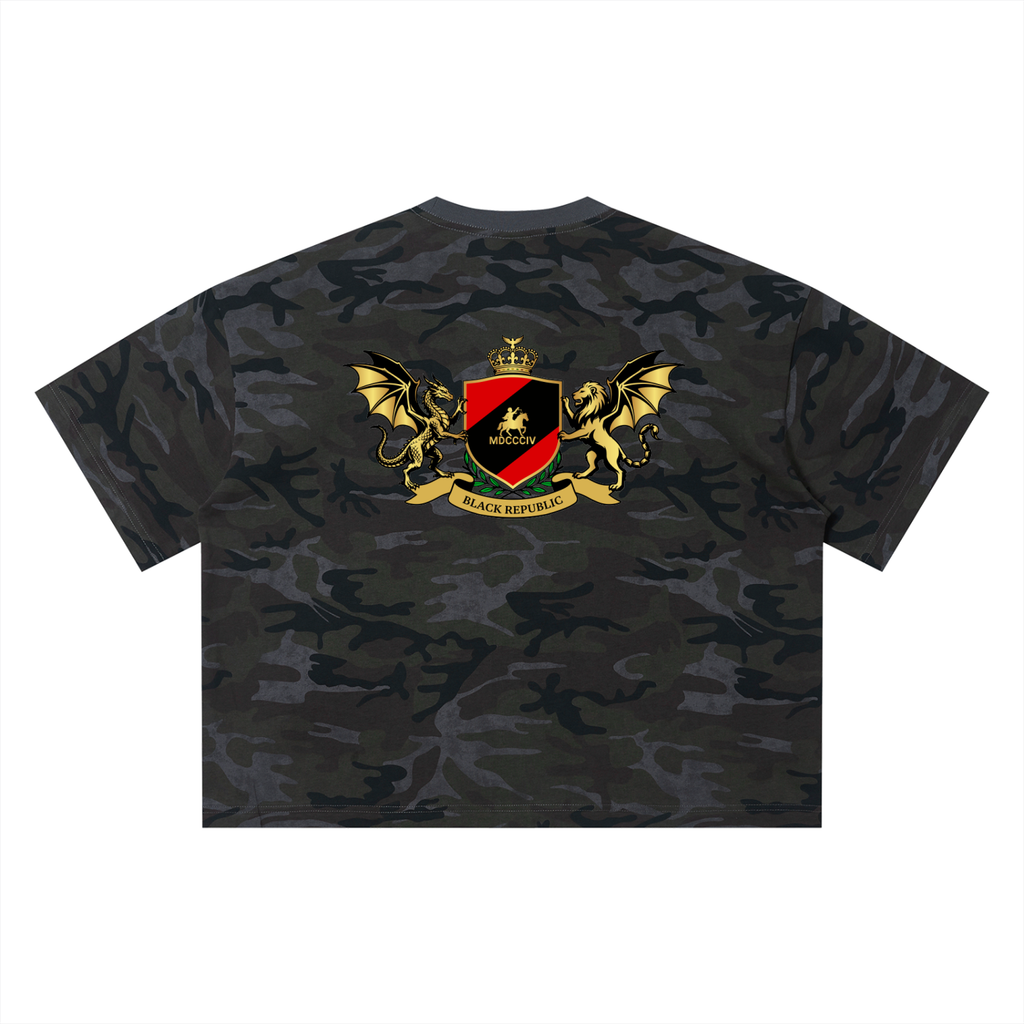 Camo Boxy Tee