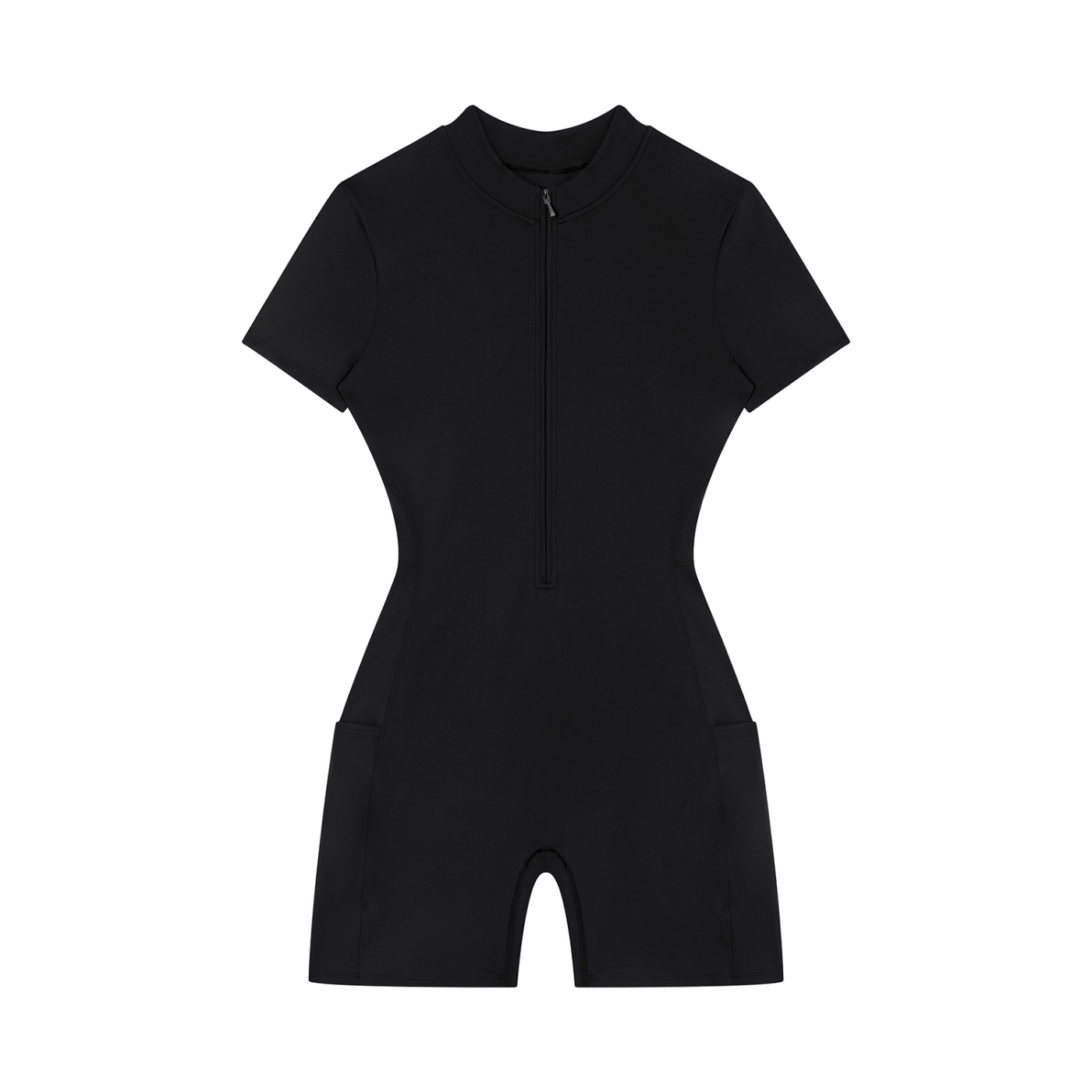 1804 Women's Quarter-Zip Short Sleeve Romper