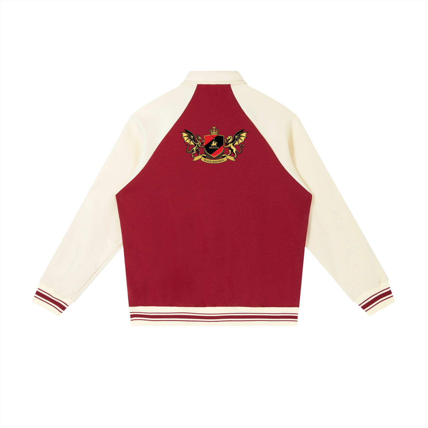 1804 Raglan Sleeve Baseball Jacket