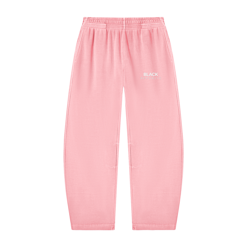 Vintage Washed Barrel Leg Sweatpants