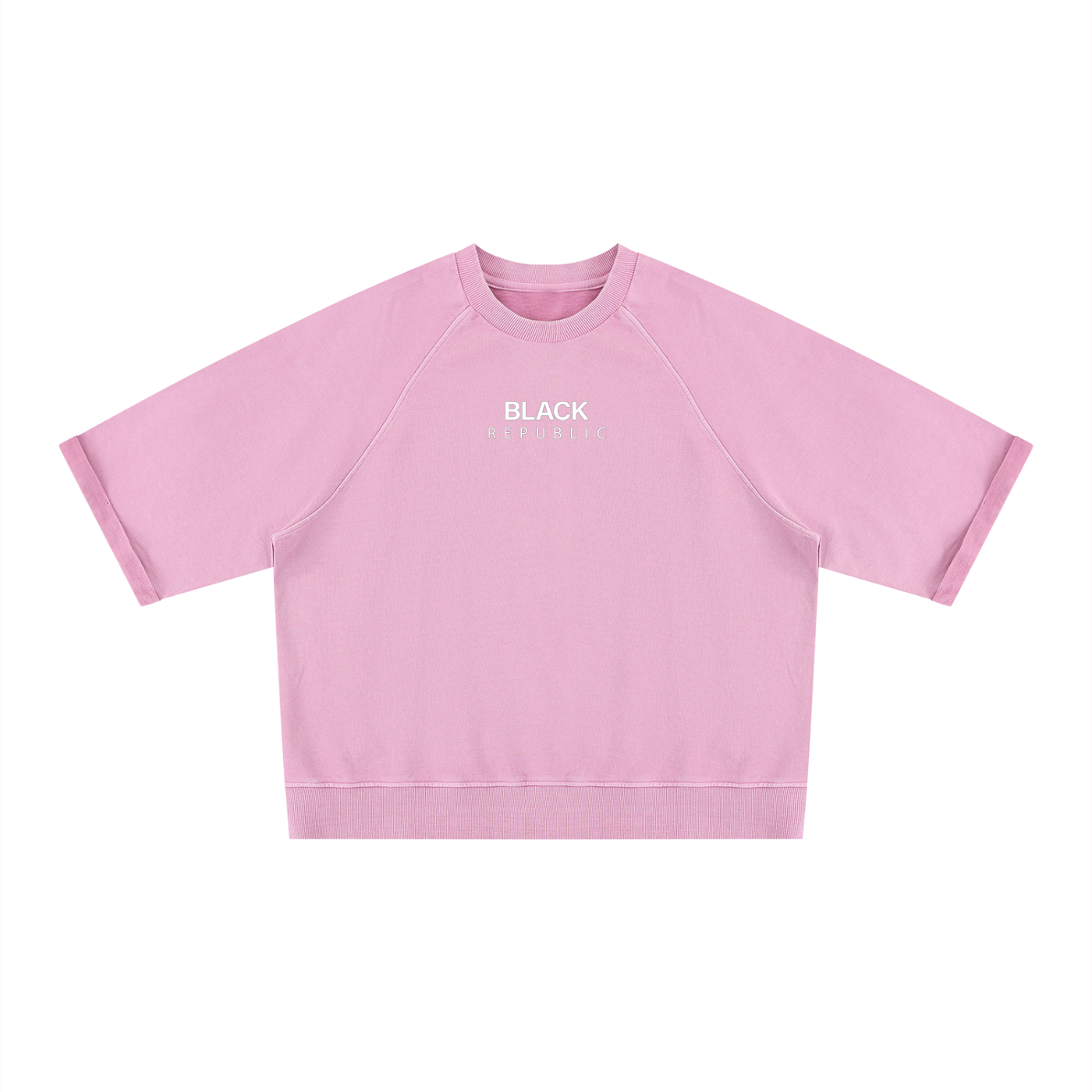 Vintage Short Sleeve Sweatshirt