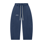 Mineral Wash Barrel Leg Pants